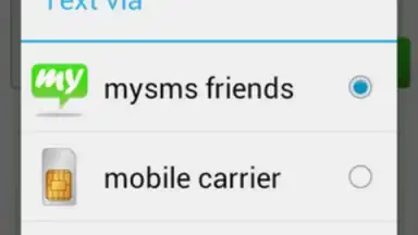 Captura de tela de mysms - SMS anywhere 5