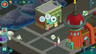 Captura de tela de Futurama Worlds of Tomorrow 4