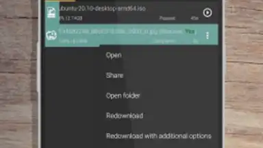 Captura de tela de 1DM Lite: Browser & Downloader 1