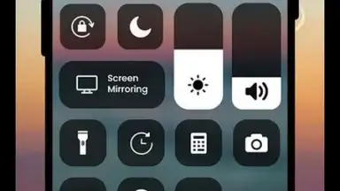 Captura de tela de Control Center Simple - iOS Control Center 1