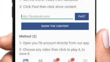 Captura de tela de Easy Download Video For Facebok 2