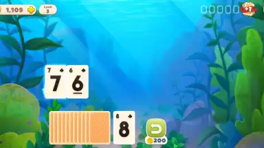 Captura de tela de Undersea Solitaire Tripeaks 2
