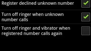 Captura de tela de Unknown Call Info. 6