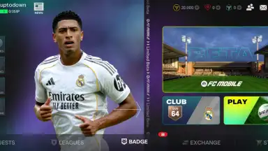 Captura de tela de EA Sports FC Mobile Beta 1