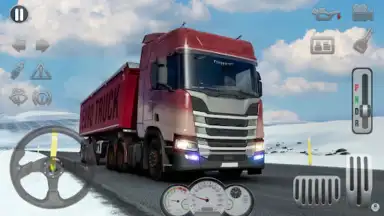 Captura de tela de Euro Truck Driver Truck Games 5