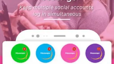 Captura de tela de Messenger for All Message Apps 3