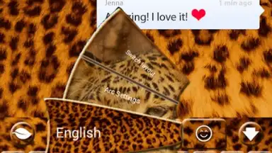 Captura de tela de Leopard Keyboard 8