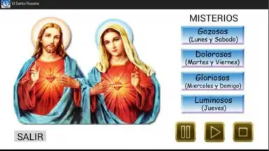 Captura de tela de El Santo Rosario 3