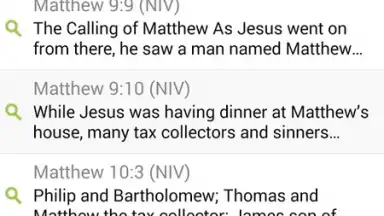 Captura de tela de Bible Gateway 7