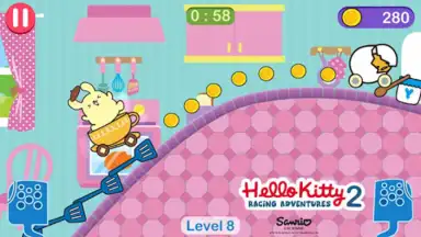 Captura de tela de Hello Kitty games - car game 7