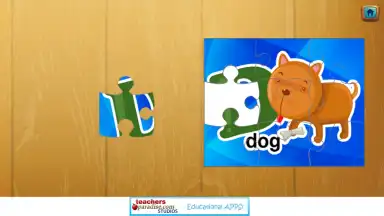 Captura de tela de Kids ABCs Jigsaw Puzzles 2