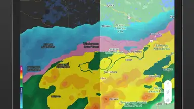 Captura de tela de NOAA Weather Radar 17
