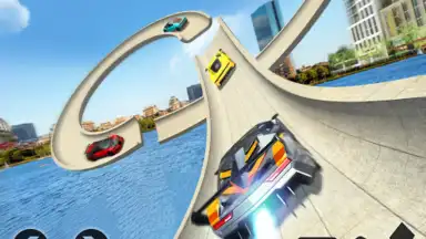 Captura de tela de Impossible GT Car Racing Stunts 2019 4
