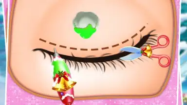Captura de tela de Christmas Face Surgery: Virtual Surgery Hospital 4