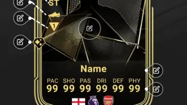 Captura de tela de FUT 26 Card Creator 1