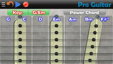 Captura de tela de Pro Guitar 3