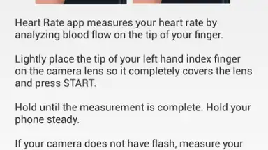 Captura de tela de Heart Rate Monitor 1