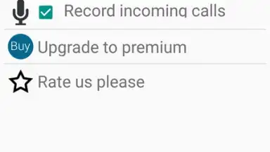 Captura de tela de Call Recorder Automatic 3