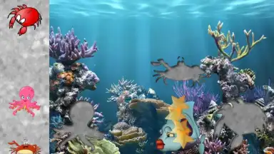 Captura de tela de Fishes Puzzles for Toddlers ! 2