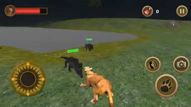 Captura de tela de Puma Survival 1