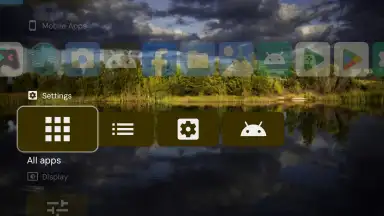 Captura de tela de Projectivy Launcher 4