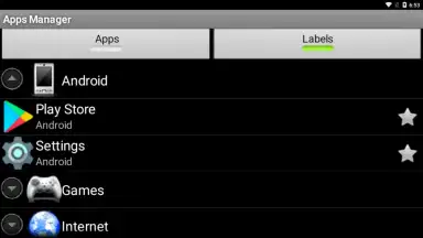 Captura de tela de Apps Manager 4
