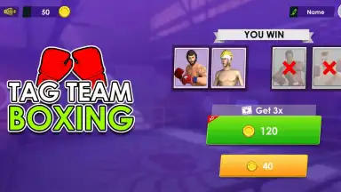 Captura de tela de Tag Team Boxing 1