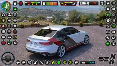 Captura de tela de Car Driving School 5