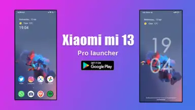 Captura de tela de Xiaomi mi 13 pro launcher 7