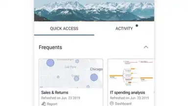 Captura de tela de Microsoft Power BI 1