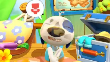 Captura de tela de My Talking Hank: Islands 1