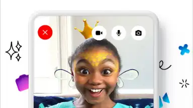 Captura de tela de Facebook Messenger Kids 13