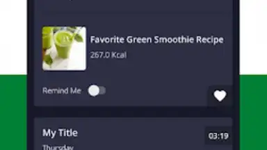 Captura de tela de Diet Smoothie Recipes 1