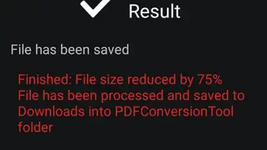 Captura de tela de PDF Conversion Tool 4