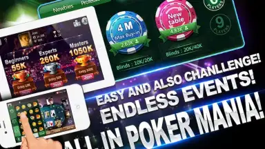 Captura de tela de Poker Mania 1