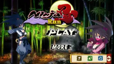 Captura de tela de Ninja Run 4
