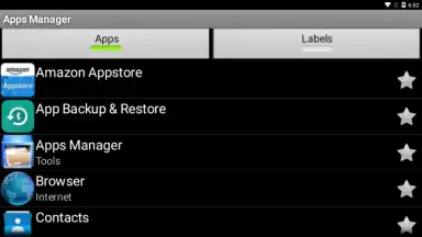 Captura de tela de Apps Manager 1