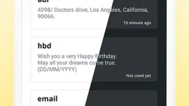 Captura de tela de Writing Star: Text Expander & Auto-complete text 13