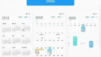Captura de tela de Samsung Calendar 1