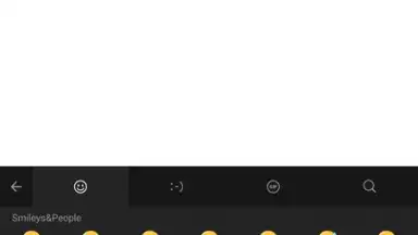 Captura de tela de Facemoji Keyboard Lite 5