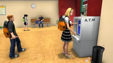 Captura de tela de My High School Games Girl Life 1
