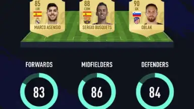 Captura de tela de FUT 19 DRAFT by PacyBits 4