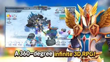 Captura de tela de INFINITE HERO 3