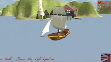 Captura de tela de Pirate Sim 3