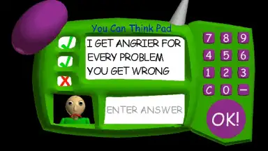 Captura de tela de Baldi's Basics Classic 5