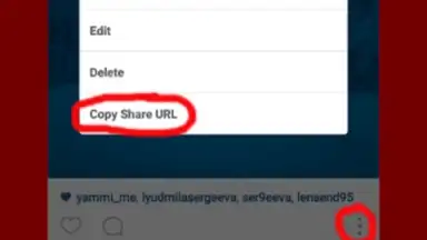 Captura de tela de Скачать картинку видео из инстаграм 1