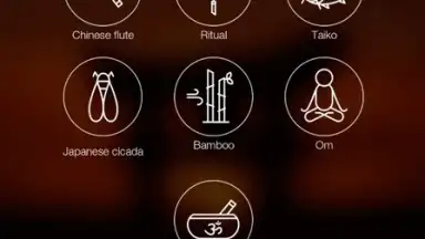 Captura de tela de Atmosphere: Relaxing Sounds 1