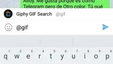 Captura de tela de Alloy -free messaging app 4
