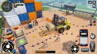 Captura de tela de Excavator Truck Simulator Game 1