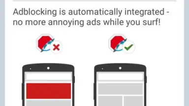 Captura de tela de Adblock Browser 8